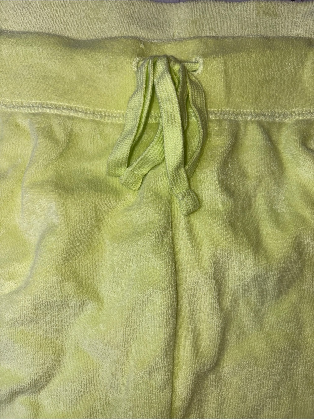 Old Navy Terry cloth,Neon Yellow Athletic Lounge Shorts plus size 4X - Picture 12 of 12